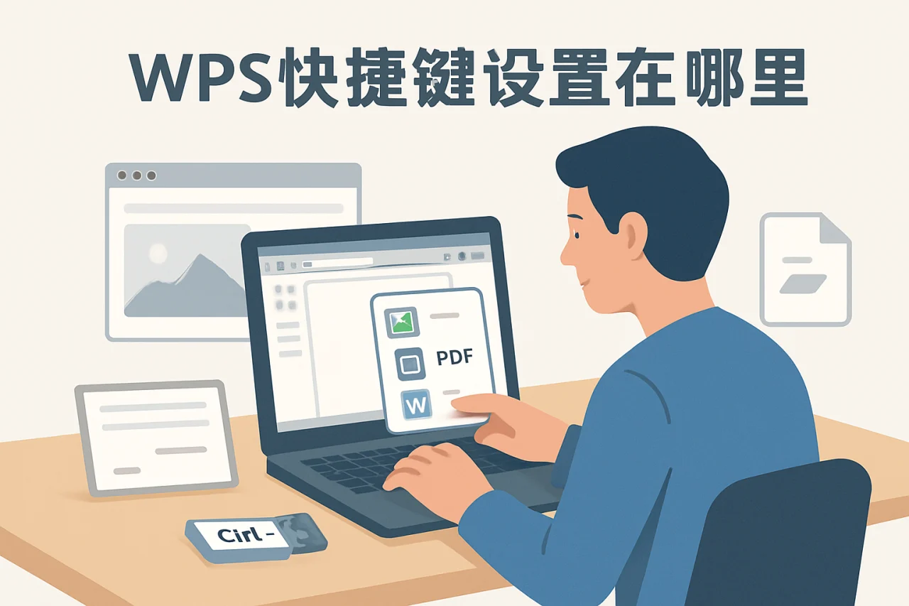 wps快捷键设置在哪里