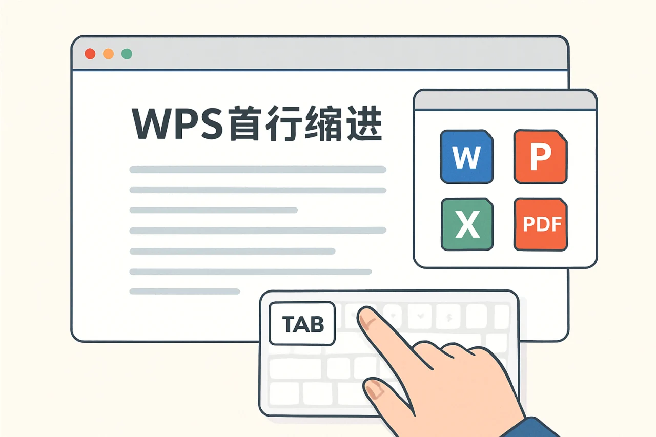 wps首行缩进