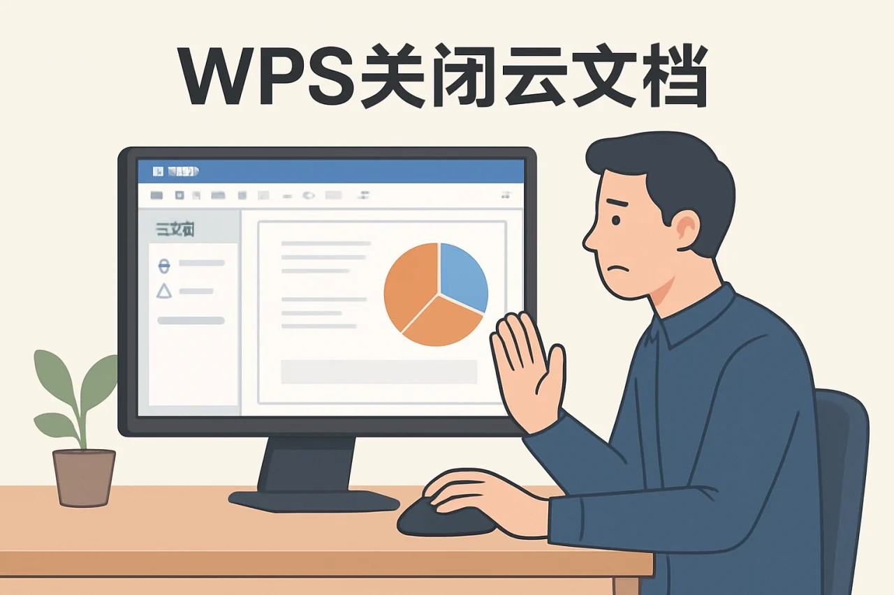 wps关闭云文档