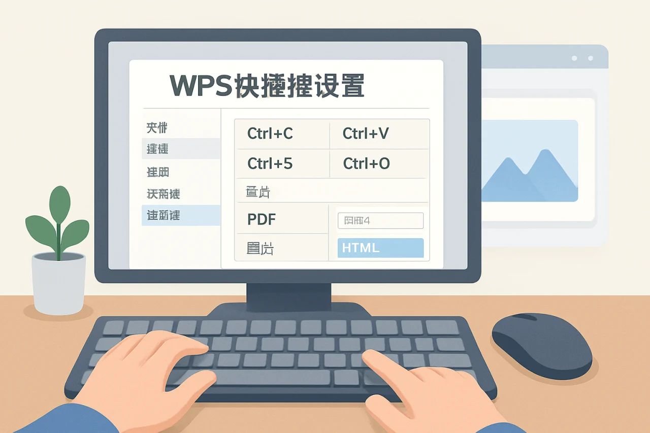 wps快捷键设置
