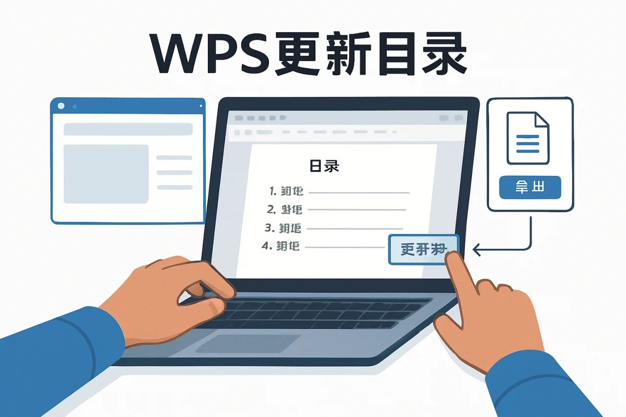 wps更新目录