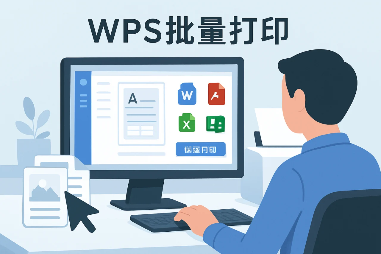 wps批量打印