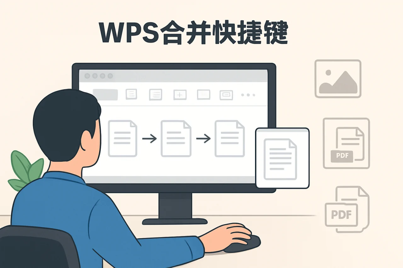 wps合并快捷键