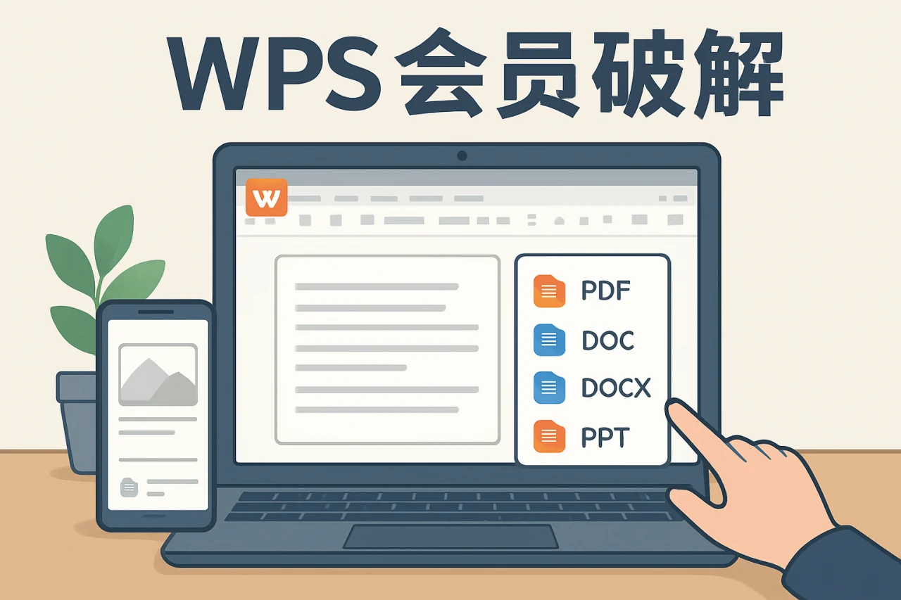 wps会员破解
